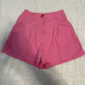 Size small pink boutique shorts